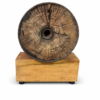 Escultura rueda madera WANDERS