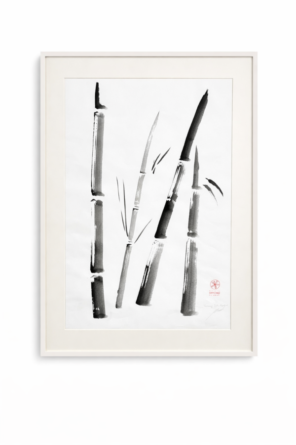 Turning in to bamboo