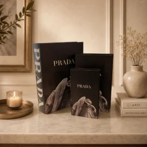 Libros decorativos Prada