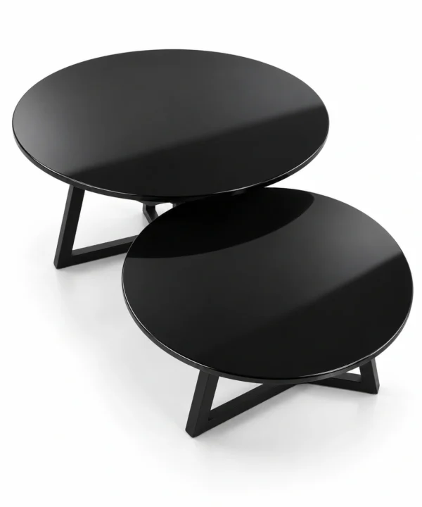 Dúo Mesa ratona Cassia Black