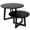 Dúo Mesa ratona Cassia Black
